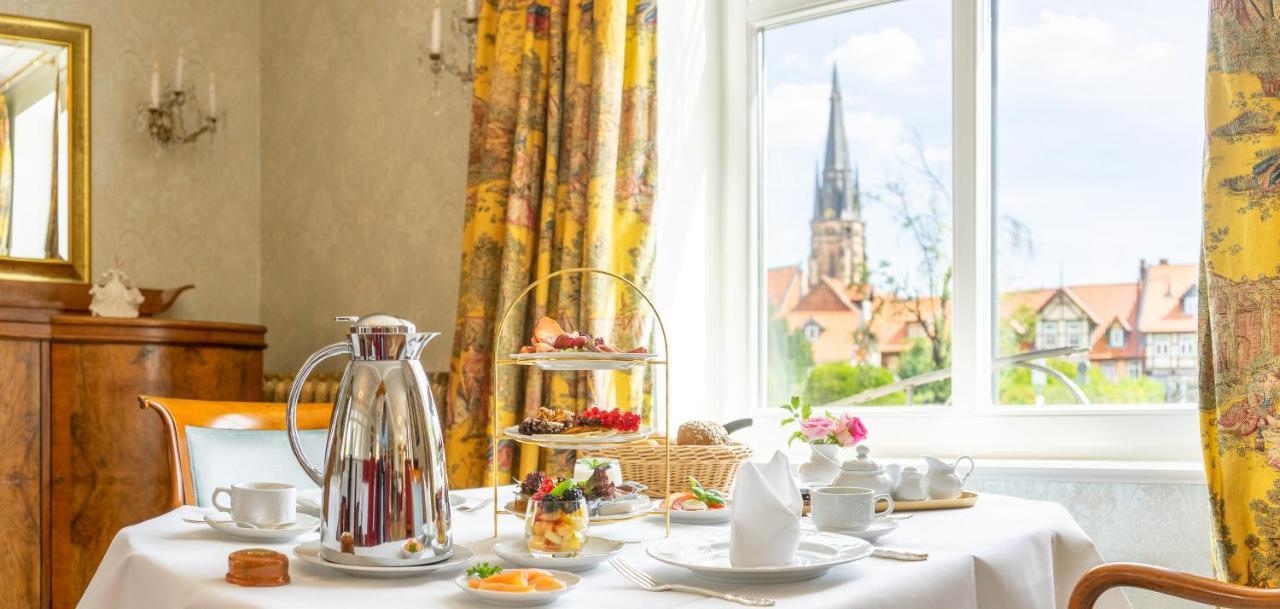 Boutiquehotel Schlosspalais 韦尼格罗德 外观 照片